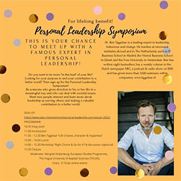 zaterdag 29 januari - Personal leadership symposium