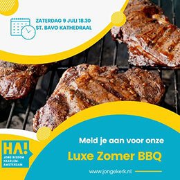 zaterdag 9 juli - Luxe Zomer BBQ - Jong BisdHA