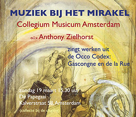 zaterdag 15 april - Concert - Occo Codex