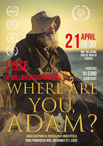 vrijdag 21 april - Filmvertoning - Where are you, Adam?