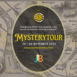 vrijdag 24 t/m zondag 26 november - Mysterytour JBDB