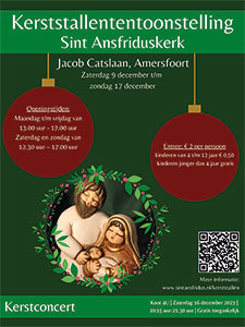zaterdag 16 december - Kerstconcert koor 4U - Ansfriduskerk