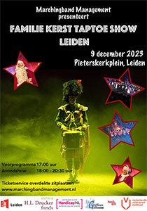 zaterdag 9 december - International Military X-Mas Tattoo Leiden