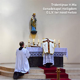 dinsdag 12 maart - Tridentijnse H.Mis Heiligdom OLV ter Nood