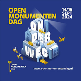 zaterdag 14 t/m zondag 15 september - Open Monumentendag