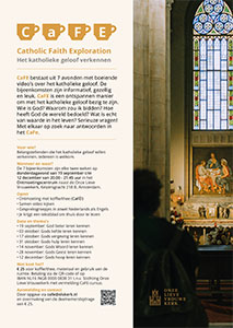 vanaf donderdag 19 september - CaFE - Catholic Faith Exploration