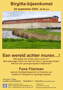 dinsdag 24 september - Birgittabijeenkomst - Fons Flierman