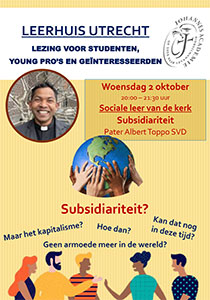 woensdag 2 oktober - Sociale leer van de kerk - Subsidiariteit