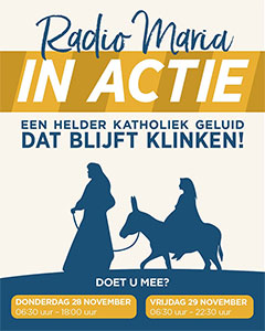 donderdag 28 t/m vrijdag 29 november - Radio Maria - In Actie