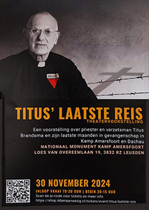 zaterdag 30 november - Theatervoorstelling - Titus’ laatste reis