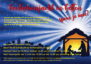 zondag 8 december - Kerstvossenjacht in Geffen