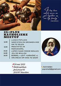 zaterdag 24 mei - 25-Plus Katholieke Meetup