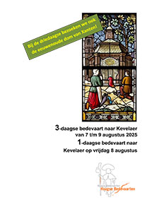 vrijdag 8 augustus - Dagbedevaart naar Kevelaer