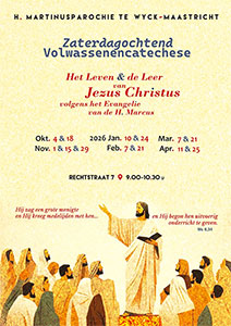 vanaf zaterdag 4 oktober - Zaterdagochtend Volwassenencatechese