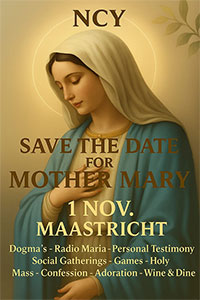 zaterdag 1 november - NCY - Event in honor of Our Lady