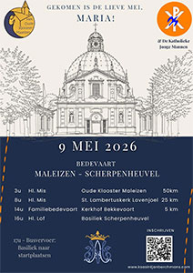 zaterdag 9 mei - Bedevaart Maleizen - Scherpenheuvel