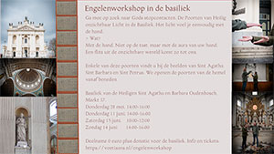 donderdag 28 mei - Engelenworkshop