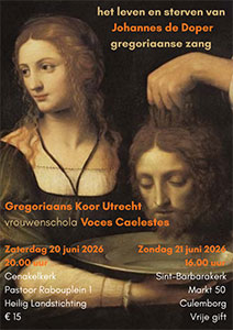 zondag 21 juni - Het leven en sterven van Johannes de Doper zondag 21 juni - Het leven en sterven van Johannes de Doper