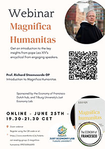 donderdag 25 juni - Webinar Magnifica Humanitas donderdag 25 juni - Webinar Magnifica Humanitas