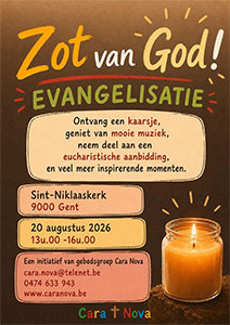 donderdag 20 augustus - Zot van God - Evangelisatie donderdag 20 augustus - Zot van God - Evangelisatie