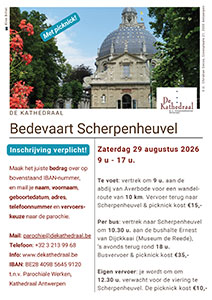 zaterdag 29 augustus - Bedevaart Scherpenheuvel zaterdag 29 augustus - Bedevaart Scherpenheuvel