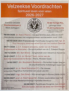 zondag 6 september - Velzeekse Voordracht