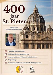 vrijdag 18 september - 400 jaar Sint-Pieter = 1700 jaar Sint-Pieter vrijdag 18 september - 400 jaar Sint-Pieter = 1700 jaar Sint-Pieter