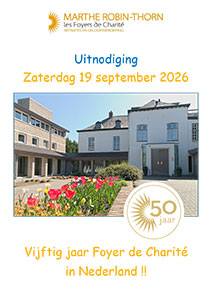 zaterdag 19 september - Vriendendag - De Foyer bestaat 50 jaar