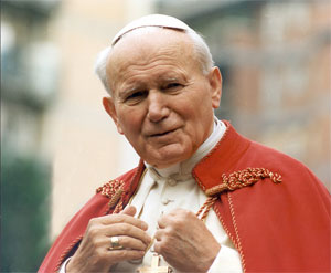 zaterdag 2 april - 17e sterfdag heilige paus Johannes Paulus II